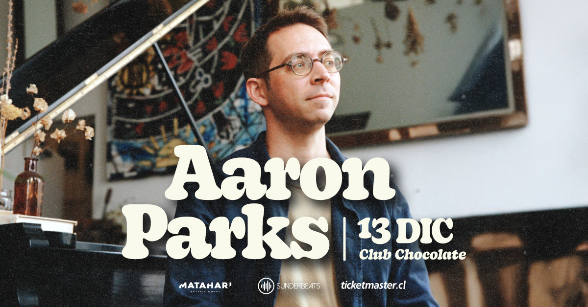 Pianista estadounidense Aaron Parks llega a Chile en formato trío